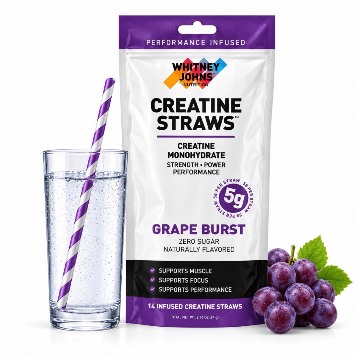 Creatine Straws