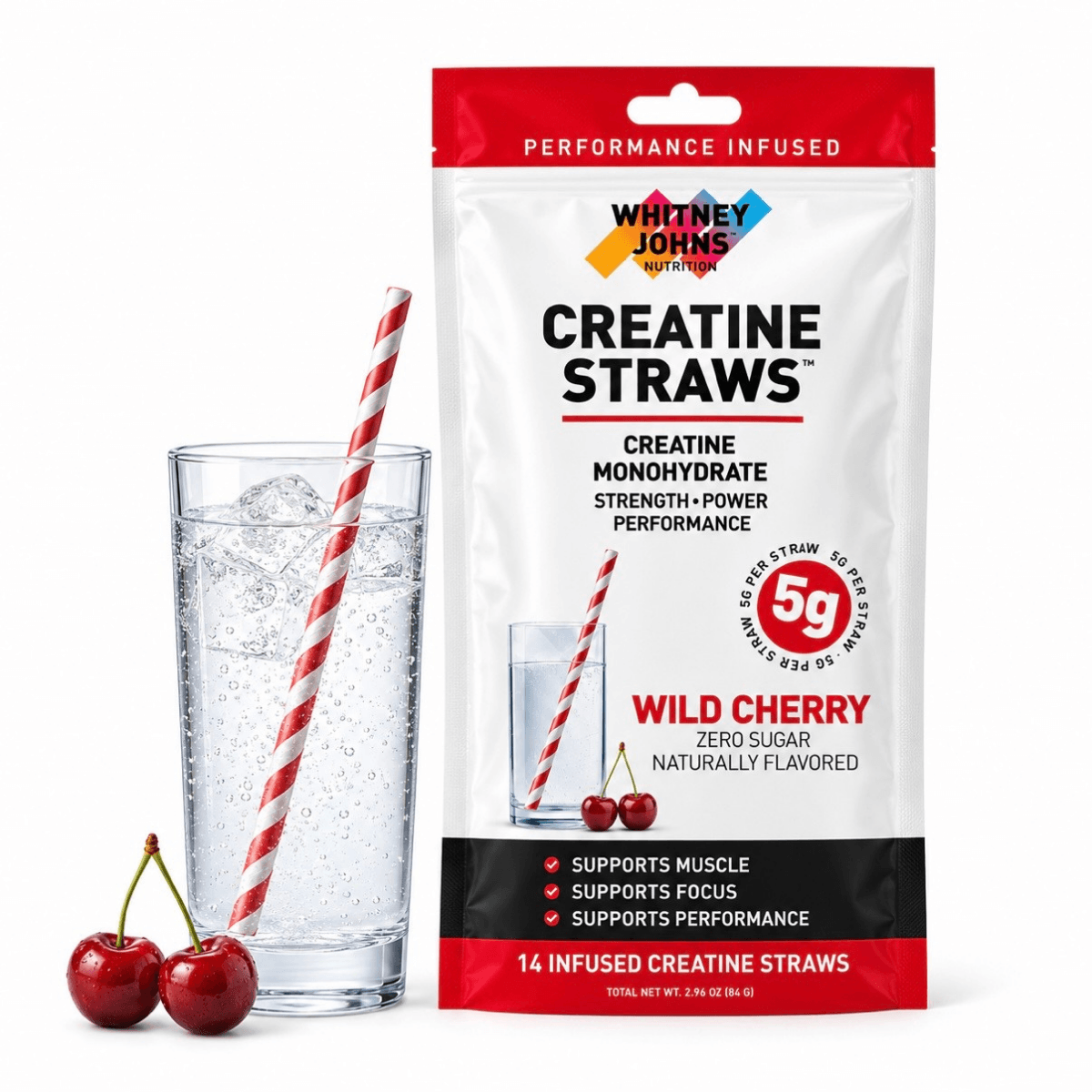 Creatine Straws