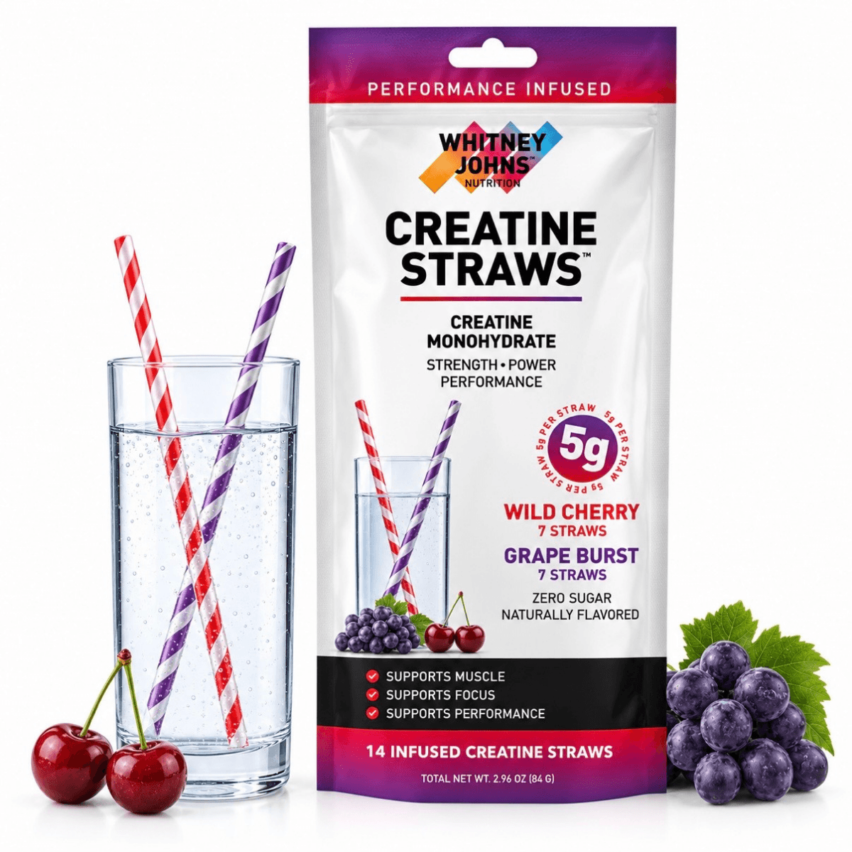 Creatine Straws