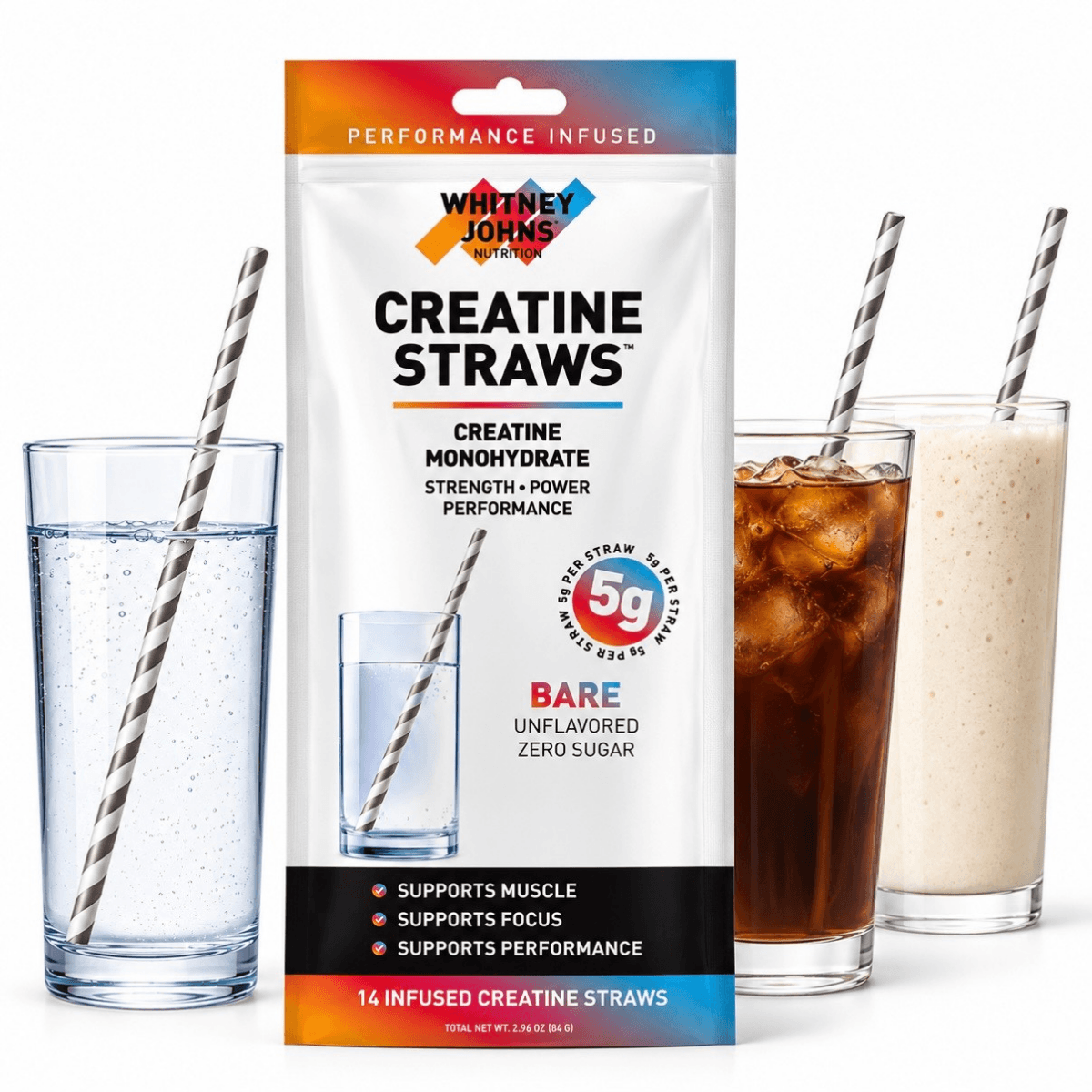 Creatine Straws