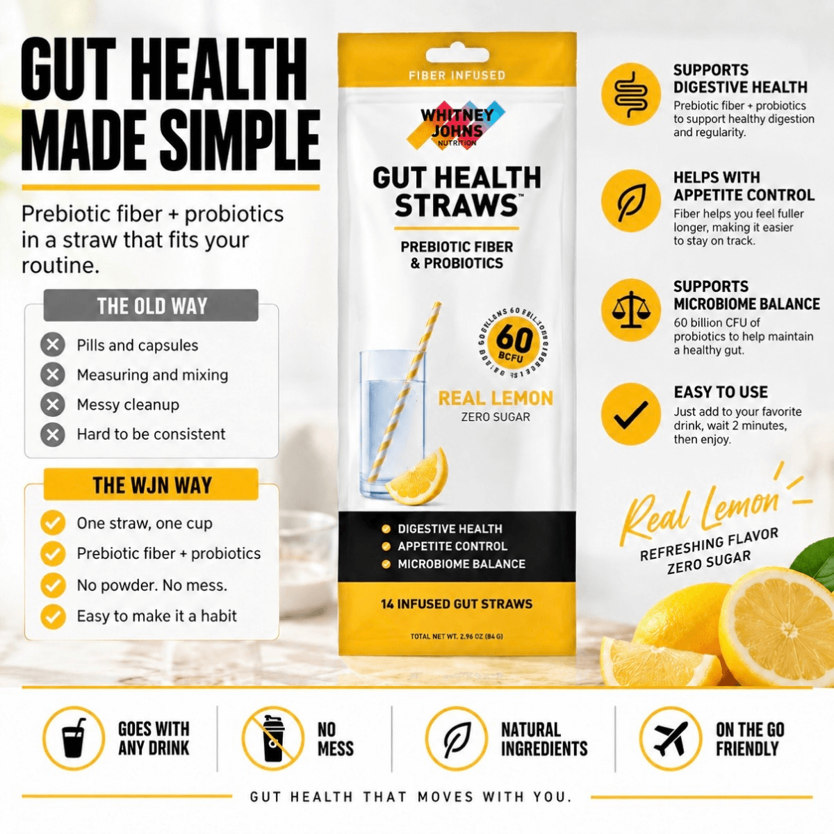 Gut Health Straws
