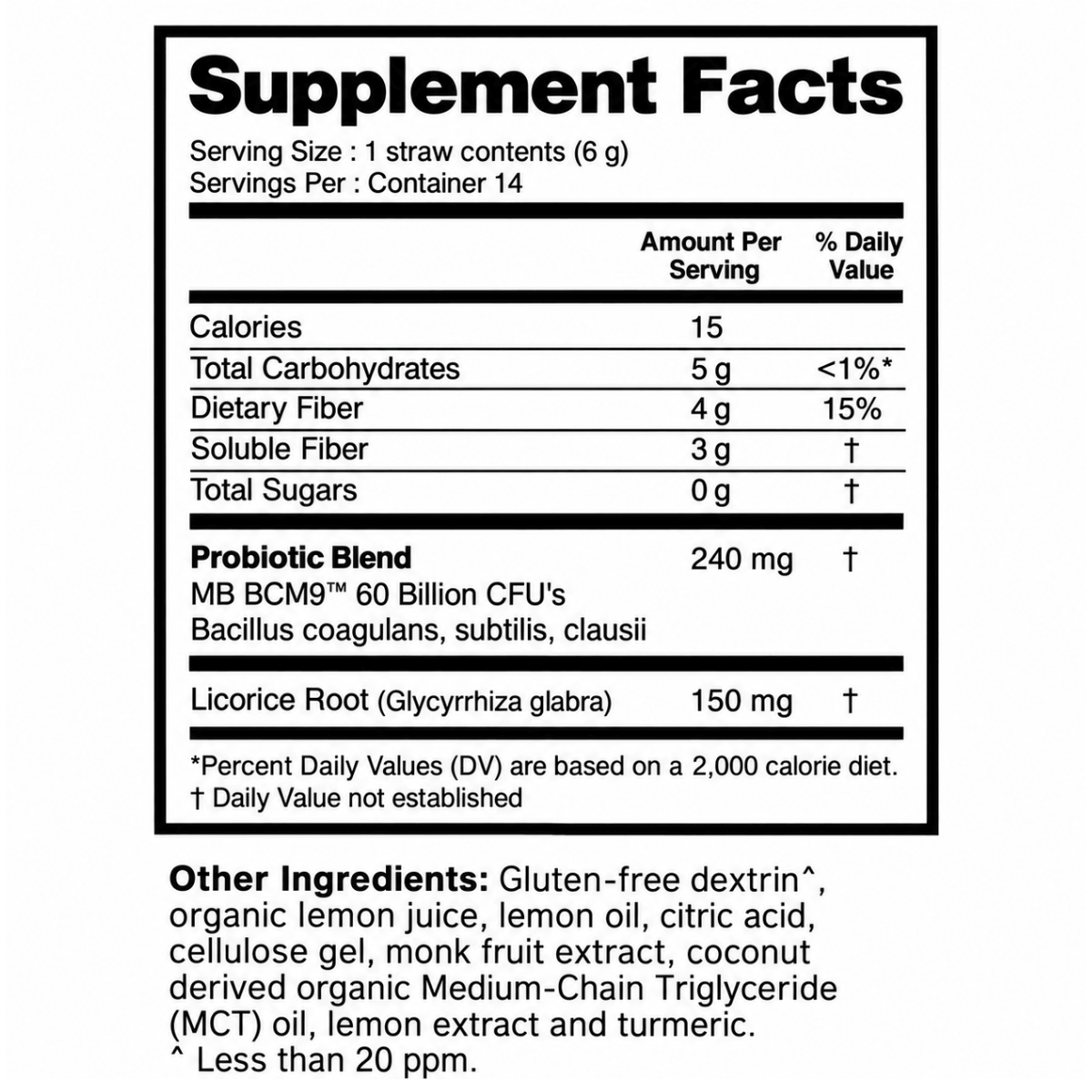 Gut Health Straws